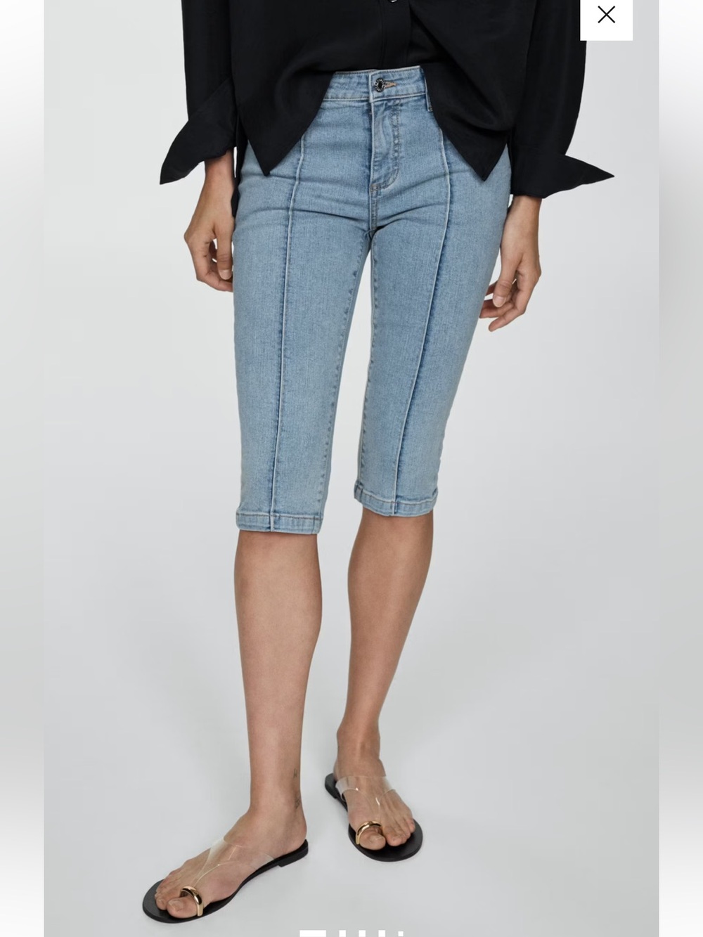 Mango Slim Capris - Picture 2 of 13